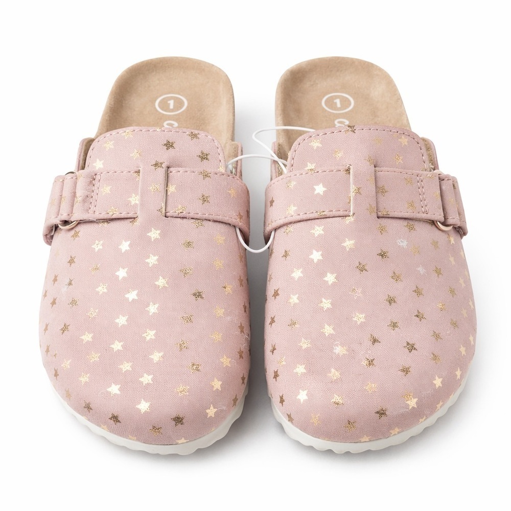 Cat & Jack Pink Starry Slip ons - Picture 2 of 4